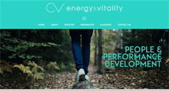 Desktop Screenshot of energyandvitality.co.za